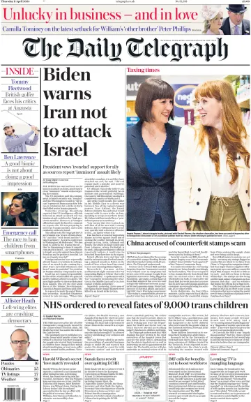 The Daily Telegraph - 11 Apr 2024