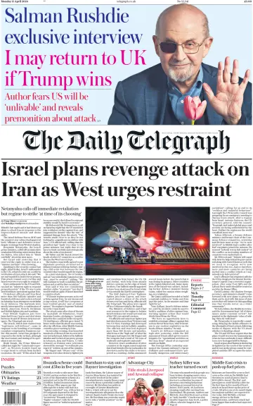 The Daily Telegraph - 15 Apr. 2024
