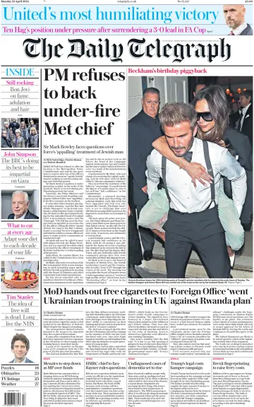 The Daily Telegraph - 22 Apr 2024