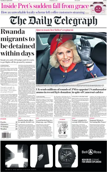 The Daily Telegraph - 23 Apr. 2024