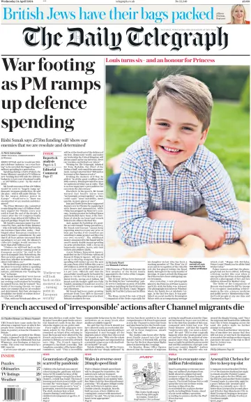 The Daily Telegraph - 24 Apr 2024