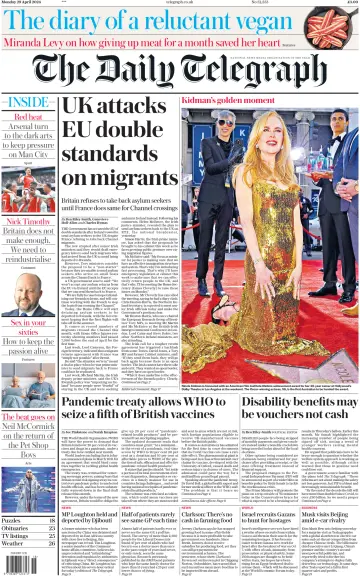 The Daily Telegraph - 29 Apr. 2024