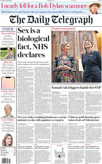 The Daily Telegraph - 30 abril 2024