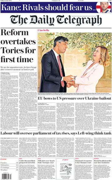 The Daily Telegraph - 14 juin 2024