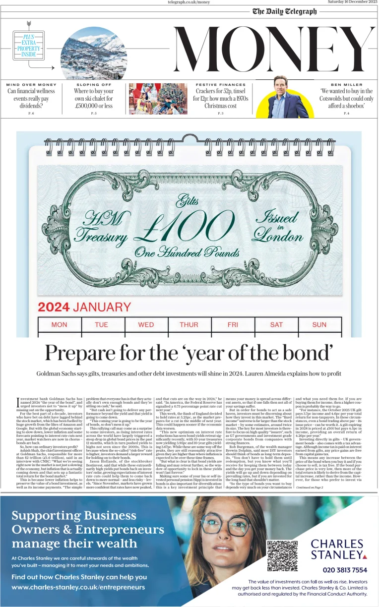 The Daily Telegraph - Saturday - Money