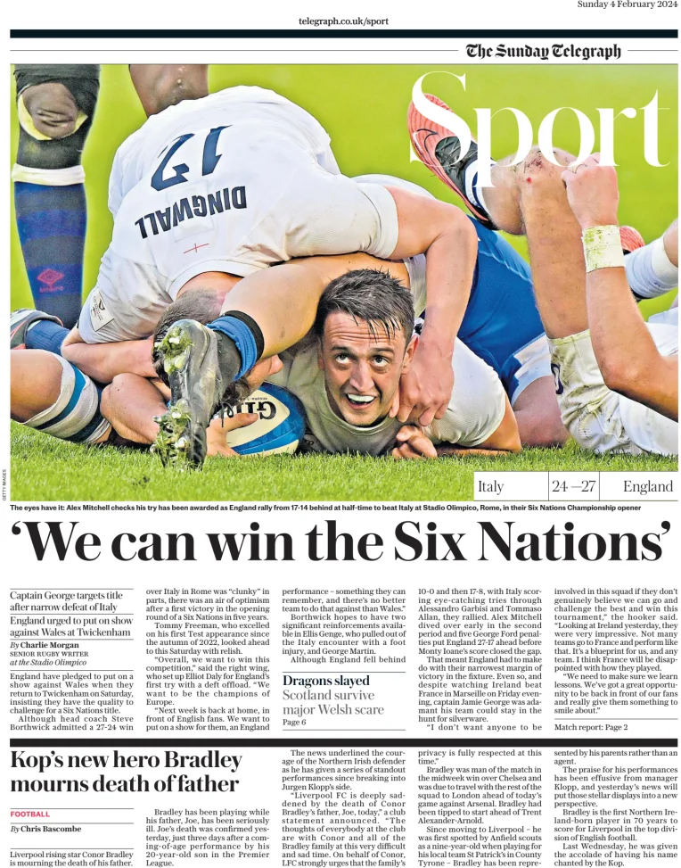 The Sunday Telegraph - Sport