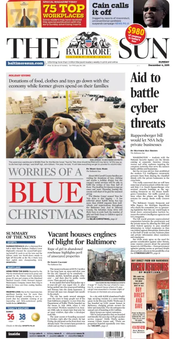 Baltimore Sun Sunday - 4 Dec 2011