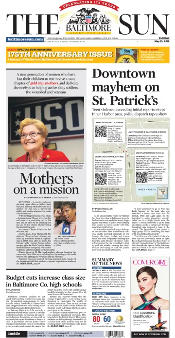 Baltimore Sun Sunday - 13 May 2012