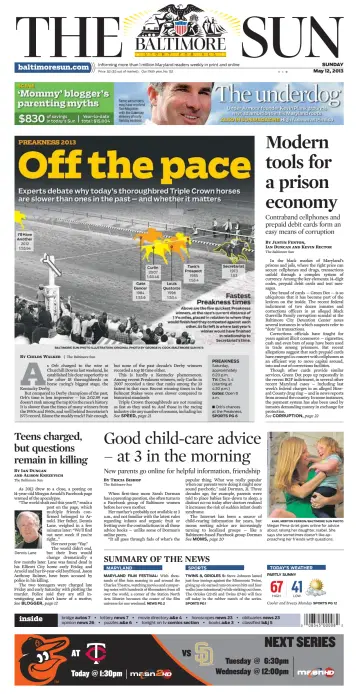 Baltimore Sun Sunday - 12 May 2013