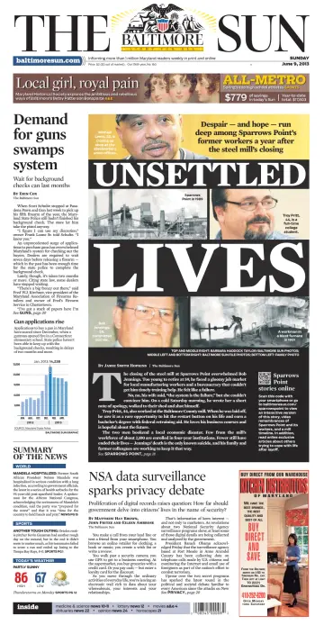 Baltimore Sun Sunday - 9 Jun 2013