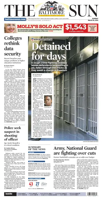 Baltimore Sun Sunday - 16 Mar 2014