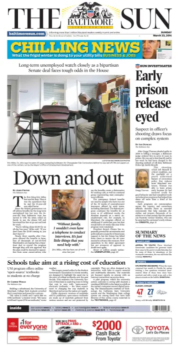 Baltimore Sun Sunday - 23 Mar 2014
