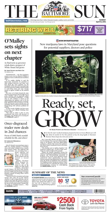 Baltimore Sun Sunday - 13 Apr 2014
