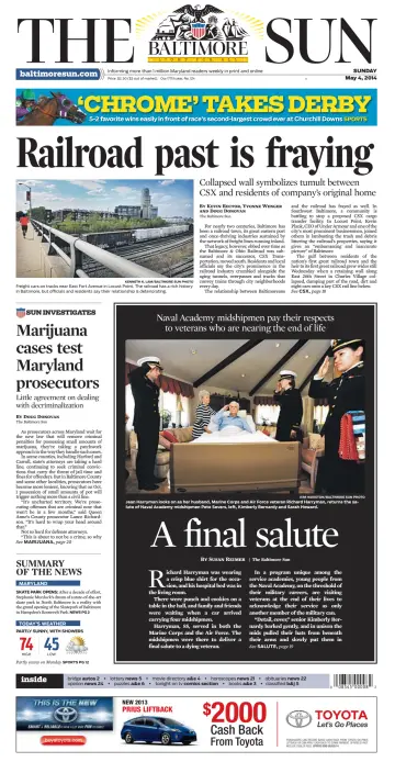 Baltimore Sun Sunday - 4 May 2014