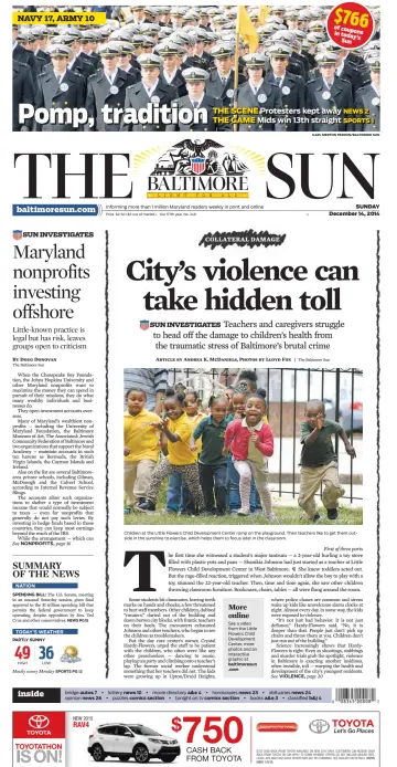 Baltimore Sun Sunday - 14 Dec 2014
