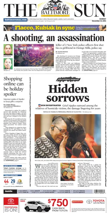 Baltimore Sun Sunday - 21 Dec 2014