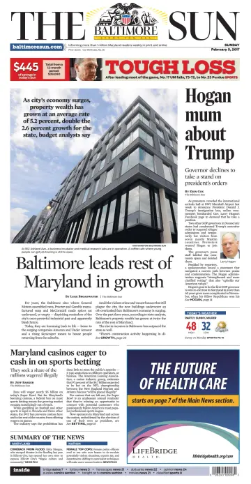 Baltimore Sun Sunday - 5 Feb 2017