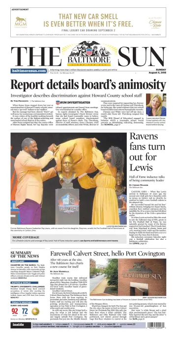Baltimore Sun Sunday - 5 Aug 2018