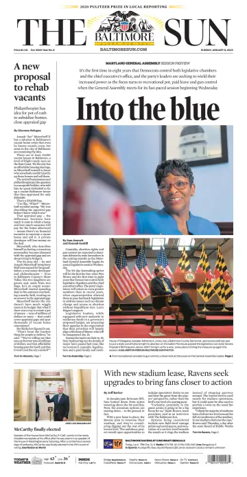 Baltimore Sun Sunday - 8 Jan 2023