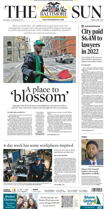 Baltimore Sun Sunday - 4 Jun 2023