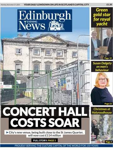Edinburgh Evening News - 27 Nov 2023