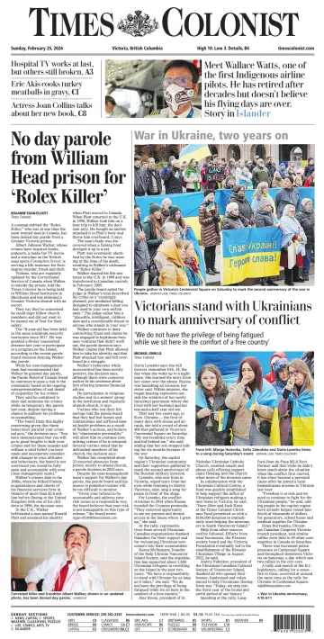 Times Colonist - 25 Feb 2024