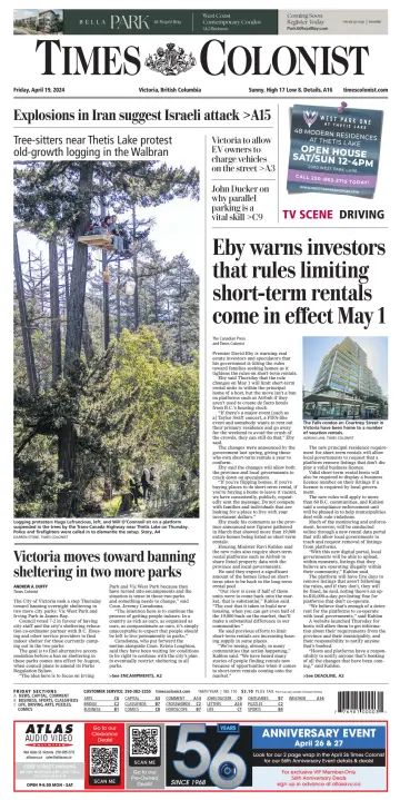 Times Colonist - 19 Apr 2024