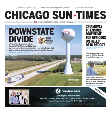 Chicago Sun-Times - 31 Aug 2022