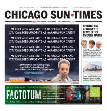 Chicago Sun-Times - 13 Jan 2023