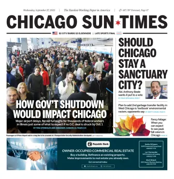 Chicago Sun-Times - 27 Sep 2023
