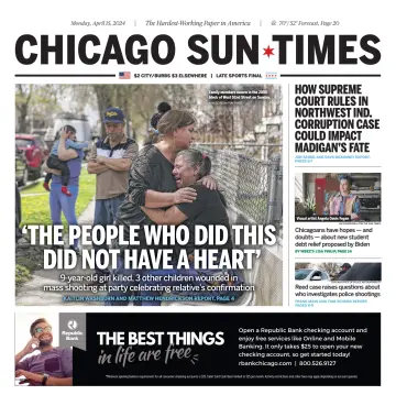 Chicago Sun-Times - 15 Nis 2024