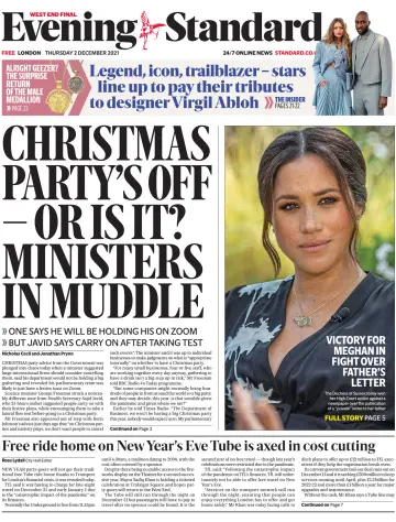 Evening Standard - 2 Dec 2021