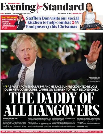 Evening Standard - 9 Dec 2021