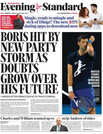 Evening Standard - 14 一月 2022