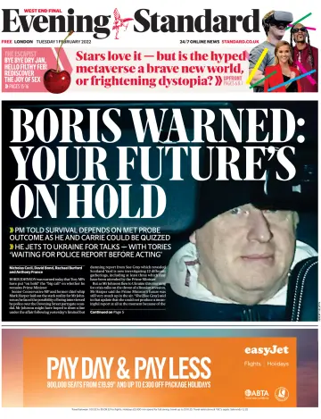 Evening Standard - 1 Feb 2022