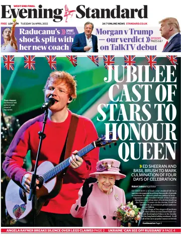Evening Standard - 26 Apr 2022