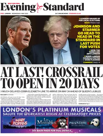 Evening Standard - 4 May 2022