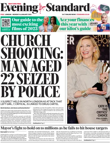 Evening Standard - 16 Jan. 2023