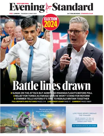 Evening Standard - 23 Mai 2024