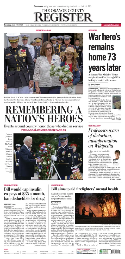 The Orange County Register