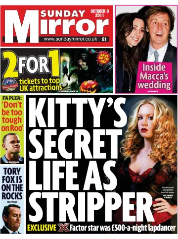 Sunday Mirror - 9 Oct 2011