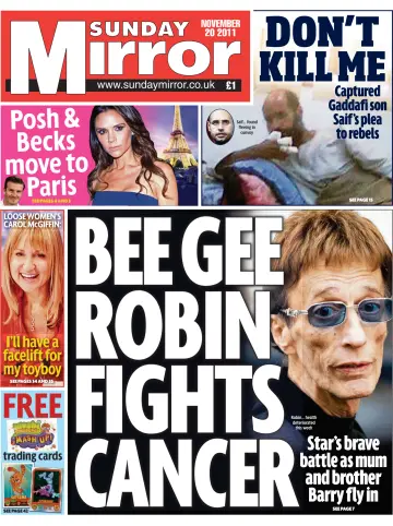 Sunday Mirror - 20 Nov 2011