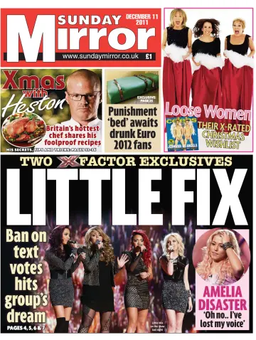Sunday Mirror - 11 Dec 2011