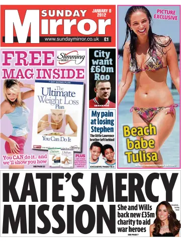 Sunday Mirror - 8 Jan 2012