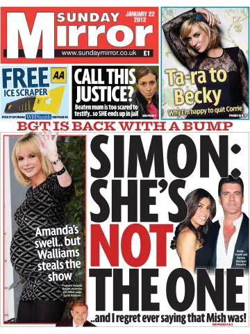 Sunday Mirror - 22 Jan 2012