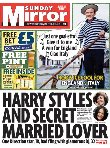 Sunday Mirror - 24 Jun 2012