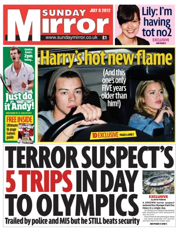 Sunday Mirror - 8 Jul 2012