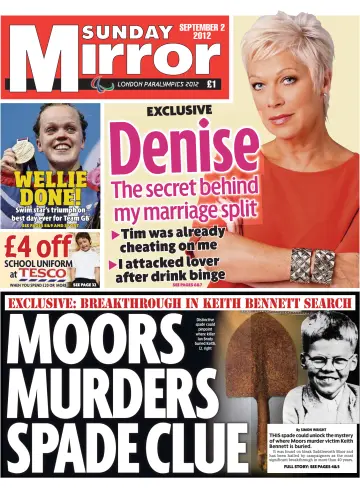 Sunday Mirror - 2 Sep 2012