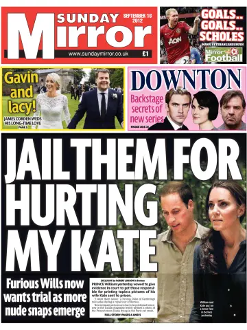 Sunday Mirror - 16 Sep 2012
