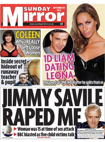 Sunday Mirror - 30 Sep 2012